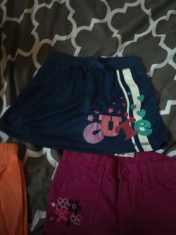Girl size 5 mix items - leggings, pants, skirt