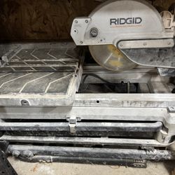 Rigid 10” Tile Saw 