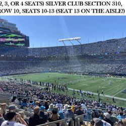 Carolina Panthers VIP Club Level Seats Tickets 2024-25 NFL—All Games!!!