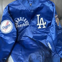 Large Nylon Los Angeles Dodgers Jack w/ matching hat