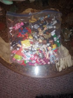 Bag Of Different Action Figures