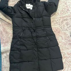 Womens Quilted Cold Weather Puffer Jacket