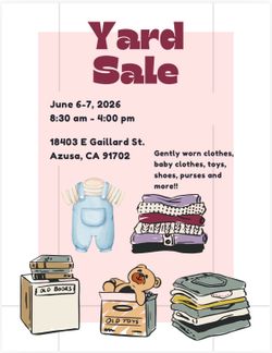 Yard sale