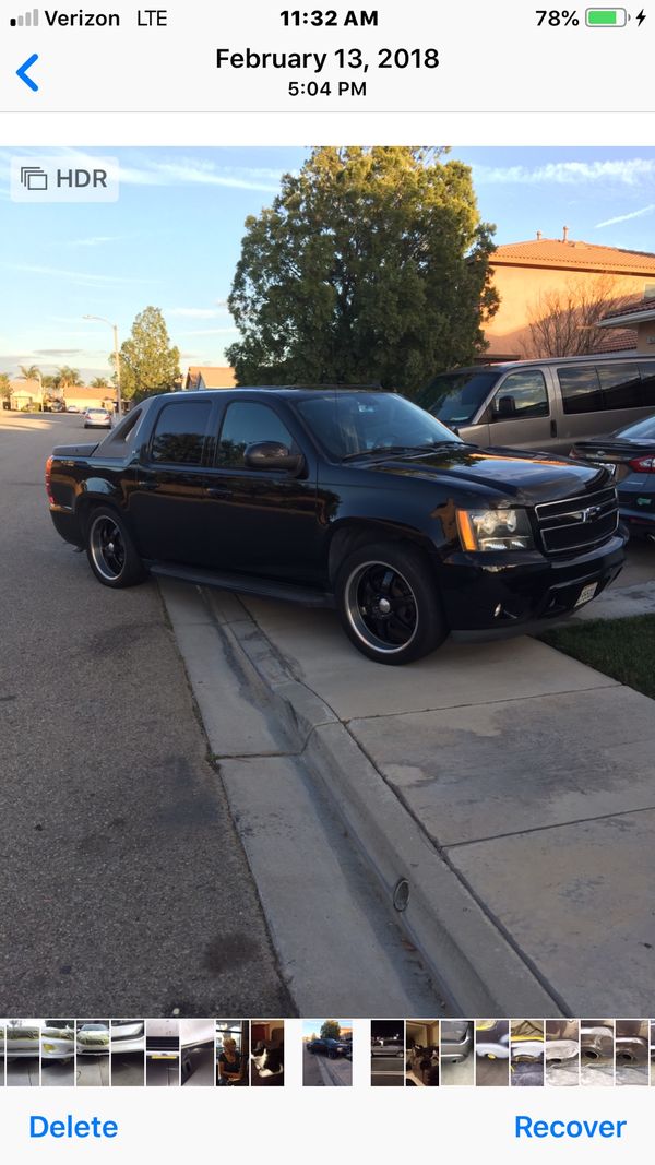 Chevrolet Avalanche For Sale In Fontana Ca Offerup