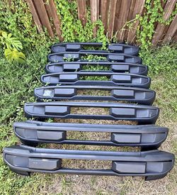 Ford Bronco Front Bumper Cover — Black Plastic — Multiple Available