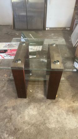 End Table And Has Matching Coffee Table Not Assembled