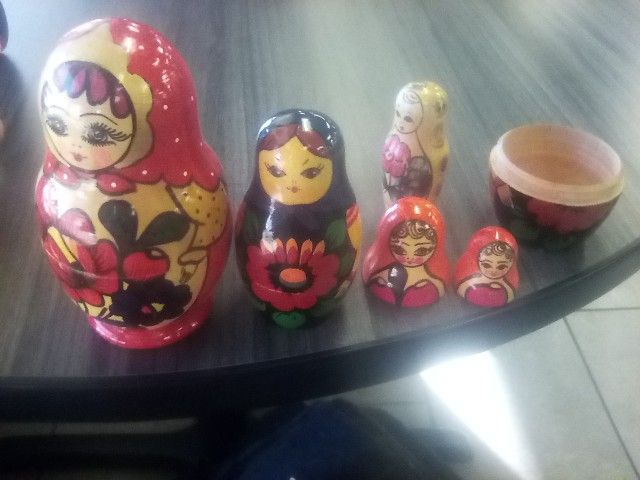 Ukrainian Vintage Nest Egg Dolls
