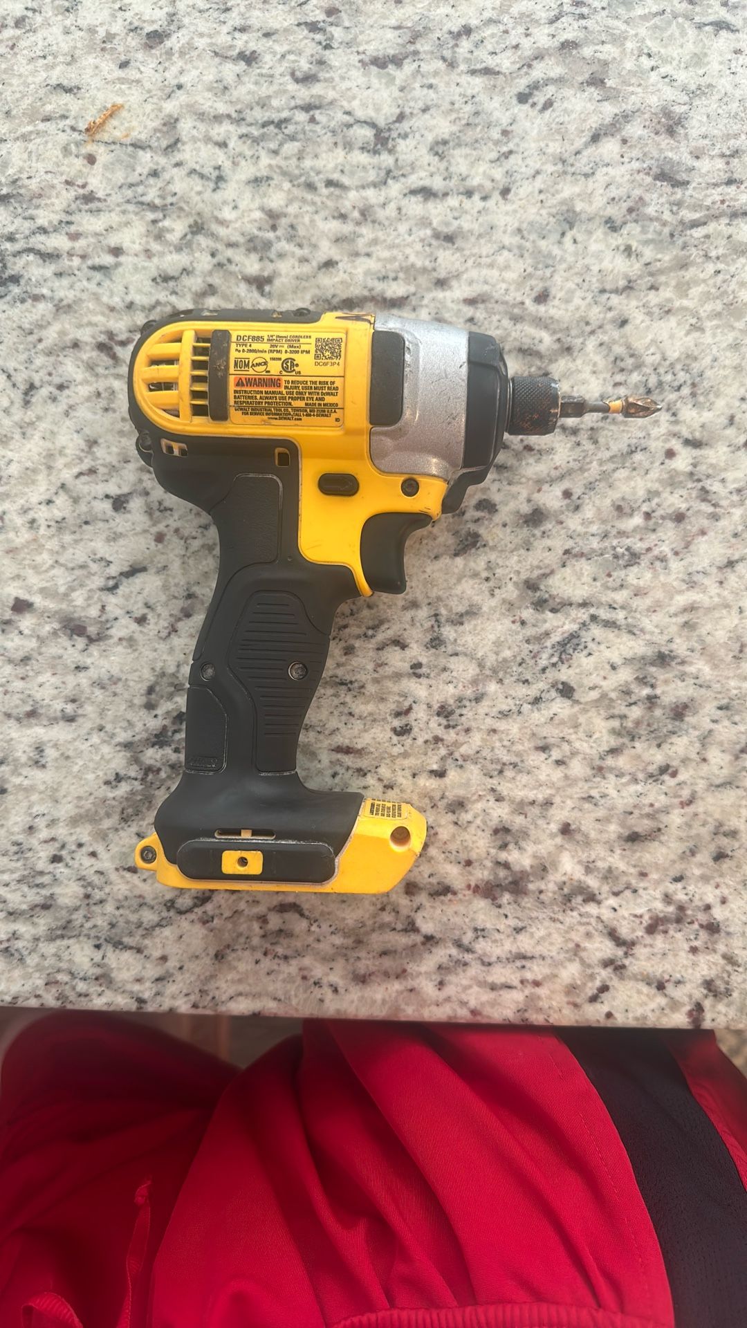 Dewalt 20v Max Impact W/batter+Charger