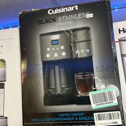 Cuisinart Black Stainless Coffee Maker