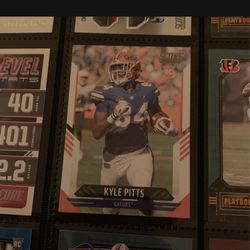 Rookie Kyle Pitts