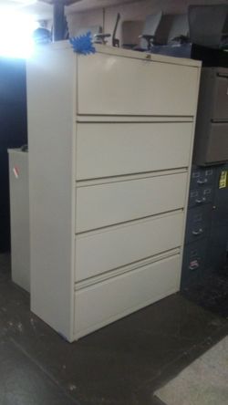 Lateral file 5 drawer