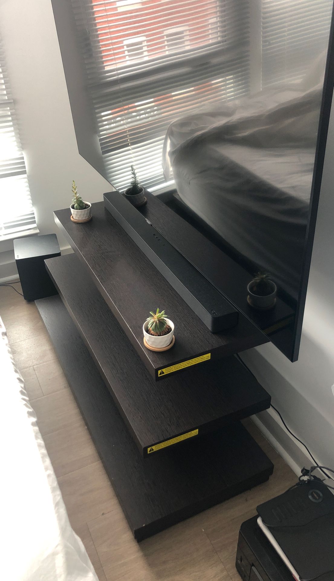 TV stand with mount