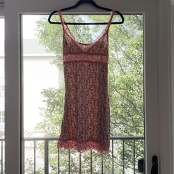 Secret Possessions floral dusty rose nightgown