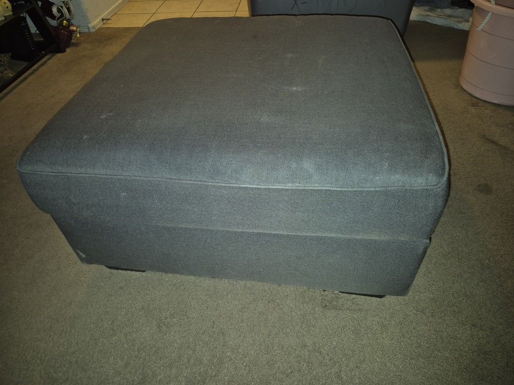 Gray Ottoman