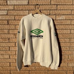 HIDDEN NY x UMBRO International Crewneck Off-White