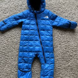 NorthFace Baby Snowsuit 6-12 Months 
