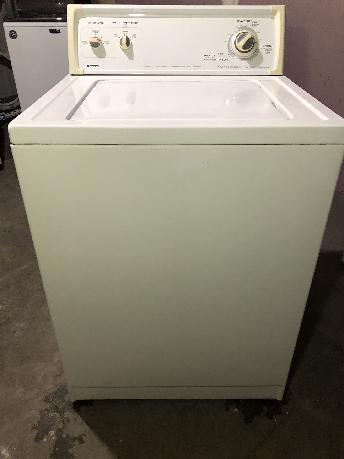 Old Kenmore washing machine //Lavadora Kenmore De Las Viejitas