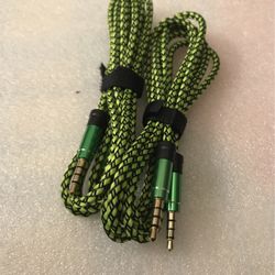 2 Auxiliar Cable Brand New #16