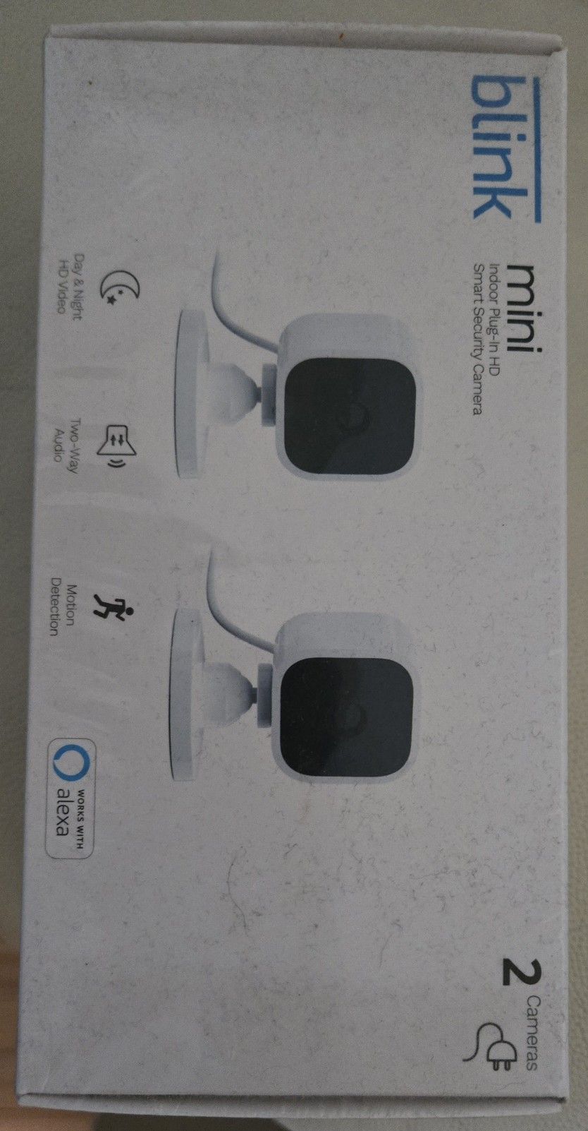 Blink Mini (2 Camera Pack) SEALED