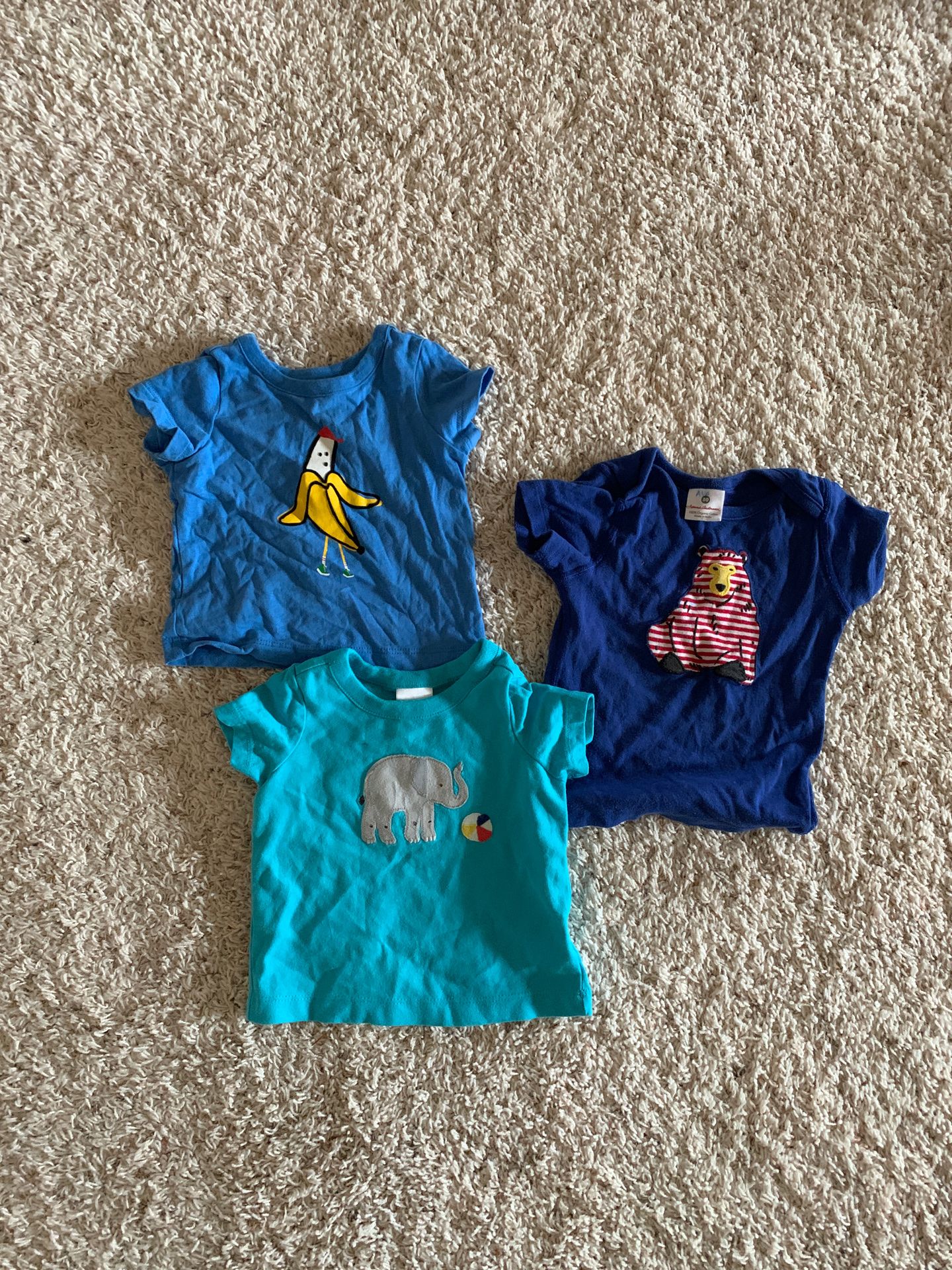 Hanna Anderson shirts 3-6 months