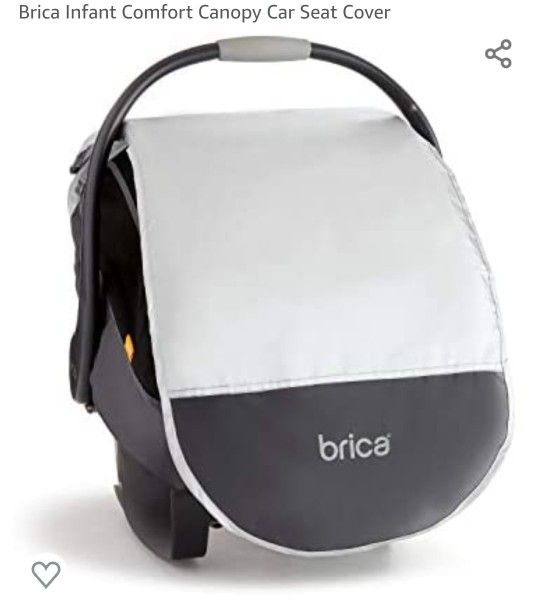 Brica Infant Comfort Canopy Car Seat Cover

