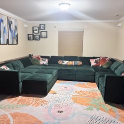 Belffin Modular Velvet sofa