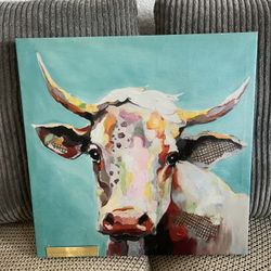Cow Canvas