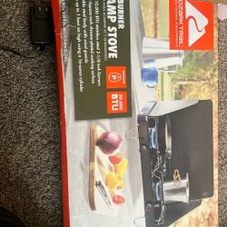 Two Burner Camp Stove