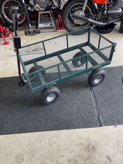 Heavy duty  Capacity Garden Utility Cart Heavy Duty