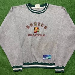 Vintage Seattle SuperSonics Crewneck 2X-Large