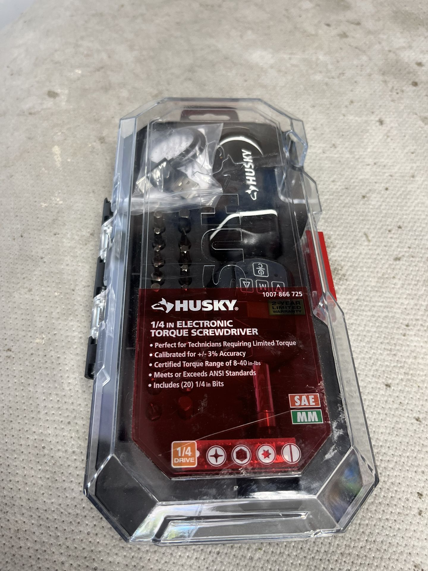 Husky Digital Torque Wrench