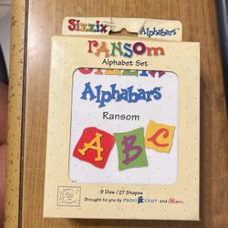 Sizzix Alphabars Die Set - RANSOM Alphabet Sets 