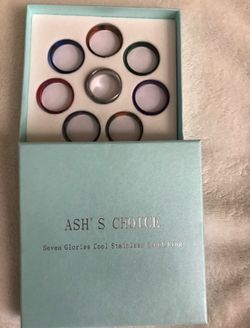 Steven Gloria’s cool silver rings set