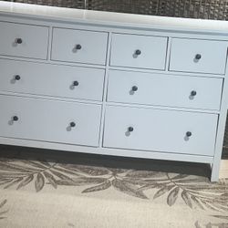 Ikea Hemnes white 8 Drawers Dresser 