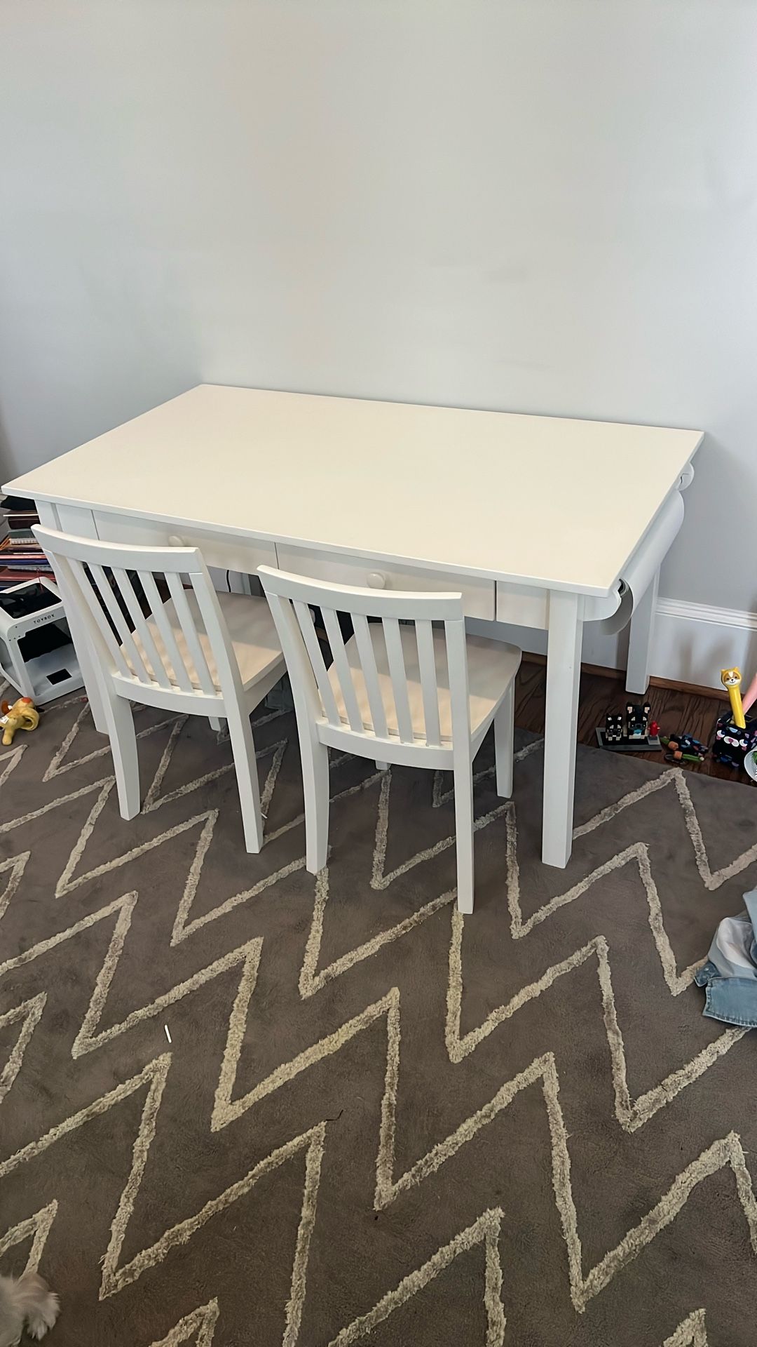 Kids Crafting Table And Chairs
