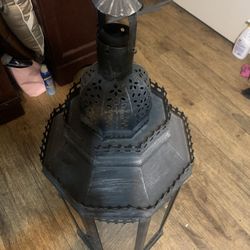 New York Antique street lamp