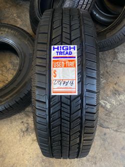 1 used tire 245/75/16