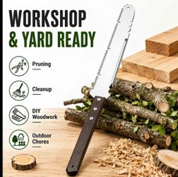 F lexible Hand Saw, Portable Handsaws for Yard Pruning, Trimming Shrubbery Essential Tool