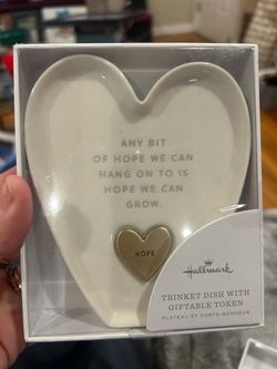 Hallmark Trinket Dish with Coin Gift Set