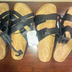 Men Sandals size 12 - $5 for both- x streets Ray/Higley