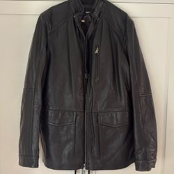 Hugo Boss Leather Jacket