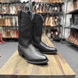 Ariat Heritage Western Boots Cowboy Black Sz 8.5