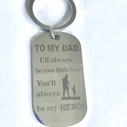 Dad Keychain 