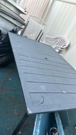 Outside table
