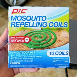 10 coils Pic Mosquito Repelling Coils 
