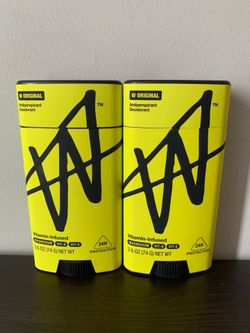 W by Jake Paul Vitamin-Infused Deodorant, Price for Both (multiple sets available)