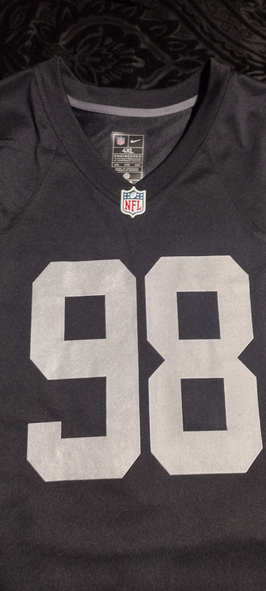 Raiders Jersey Size 4X