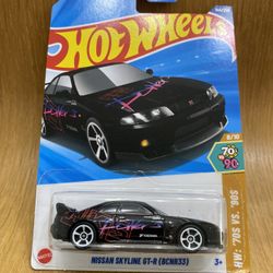 Hot Wheels  Nissan GTR (BCNR33) ⚫️