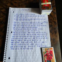 Intercambio/ trade fifa 2026 stickers card panini