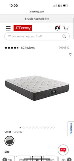 Full size mattress